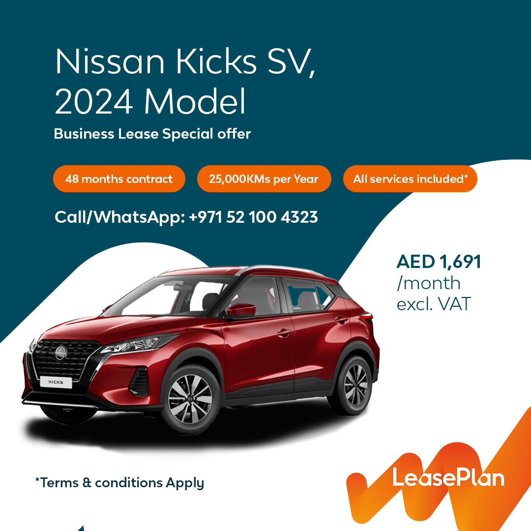 Nissan kicks advertisement on sale