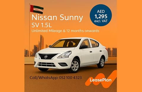Business Lease Nissan Sunny nissan sunny SV - april 2026 web
