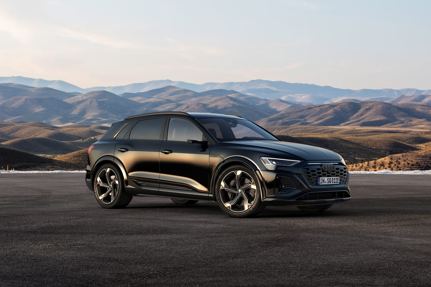 Audi e-tron 55: les rétroviseurs digitaux 